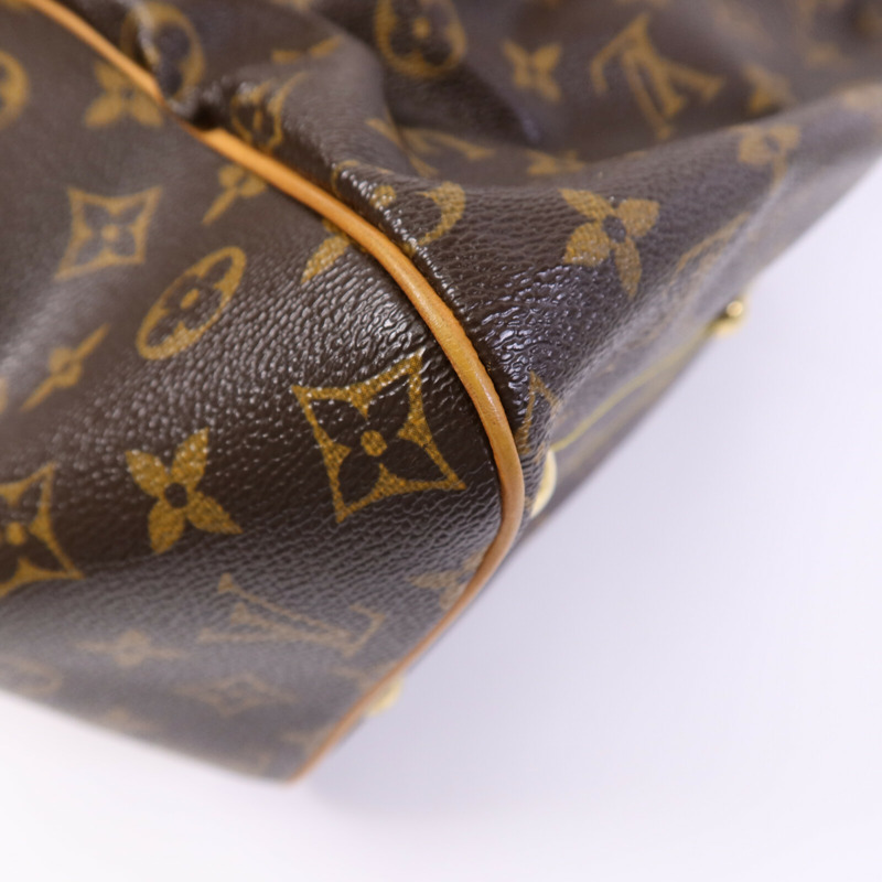 LOUIS VUITTON Monogram Tivoli GM金扣肩背袋-13