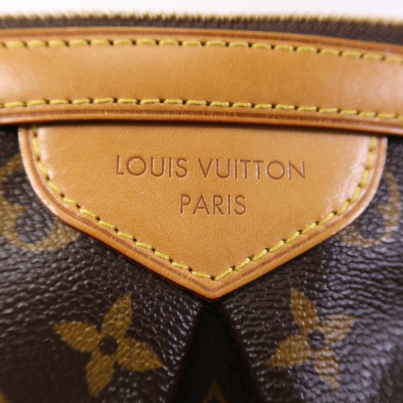 LOUIS VUITTON Monogram Tivoli GM金扣肩背袋-14