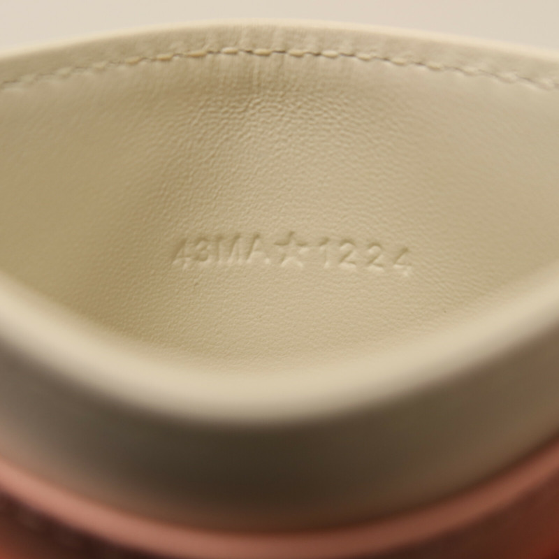 Dior 羊皮皮革Card Case銀扣卡片套-6