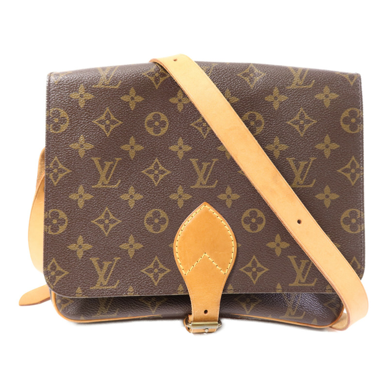 LOUIS VUITTON Monogram Cartouchiere GM金扣肩背袋-0