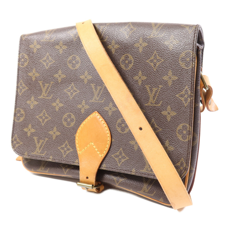 LOUIS VUITTON Monogram Cartouchiere GM金扣肩背袋-2