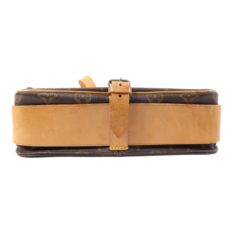 LOUIS VUITTON Monogram Cartouchiere GM金扣肩背袋-3