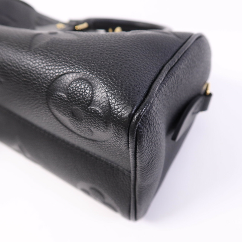 LOUIS VUITTON Monogram Empreinte Speedy Bandouliere 20金扣手挽肩背兩用袋-11