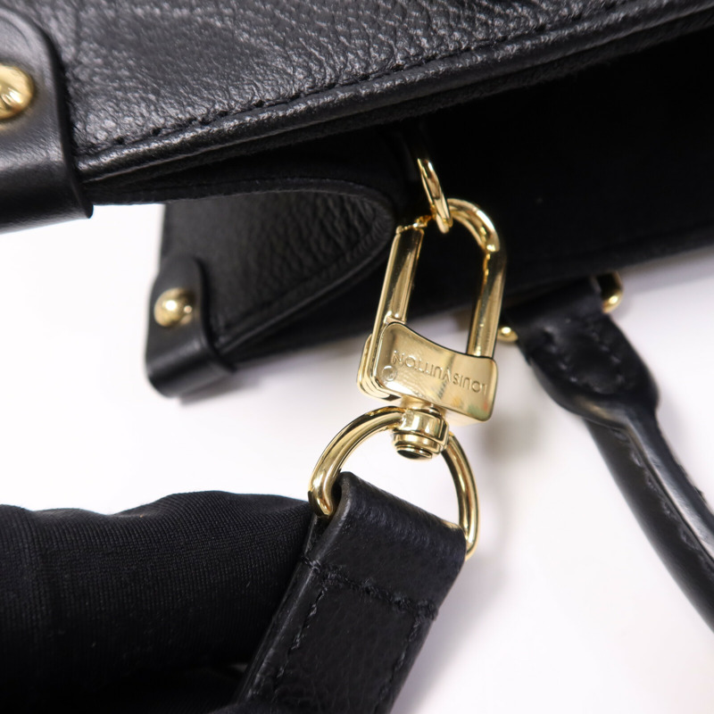 LOUIS VUITTON Monogram Empreinte OnTheGo PM金扣手挽肩背兩用袋-6