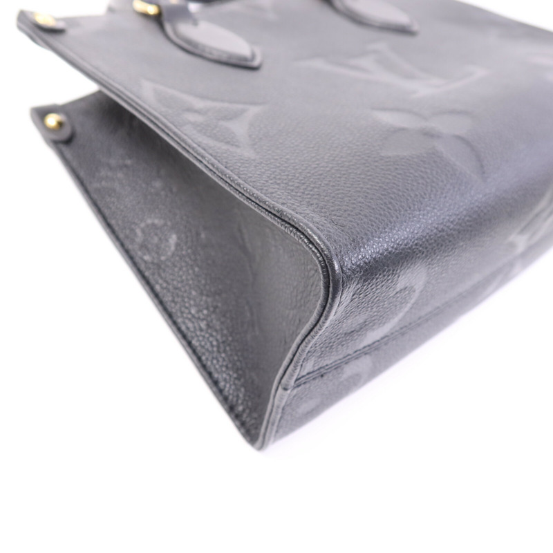 LOUIS VUITTON Monogram Empreinte OnTheGo PM金扣手挽肩背兩用袋-9