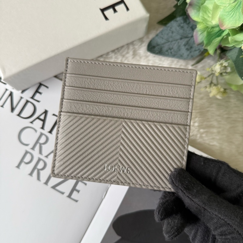 紋理小牛皮開放式卡夾8卡名片夾/卡片夾(貝殼灰)-1