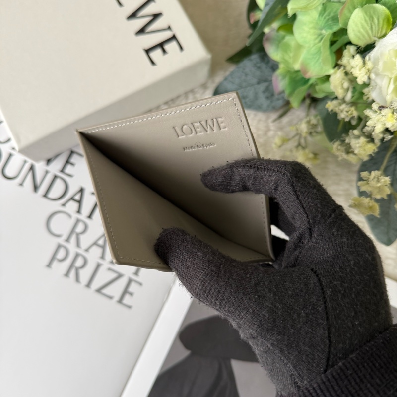 紋理小牛皮開放式卡夾8卡名片夾/卡片夾(貝殼灰)-5