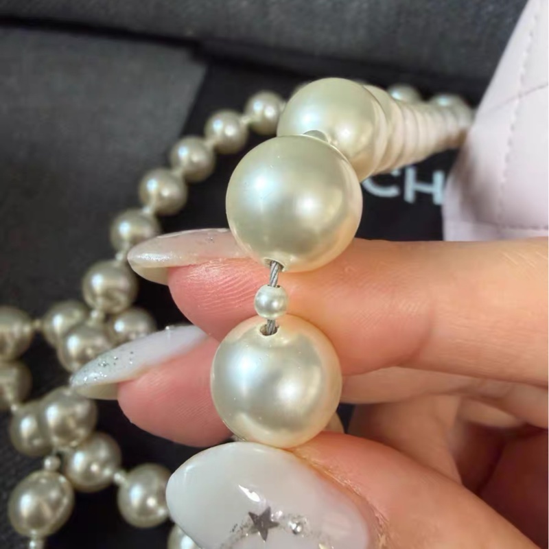 【98% 新✨ 全網最低價】Chanel 珍珠淡粉色盒子包-1