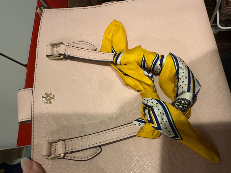 Tory Burch粉色手提包可斜背-0