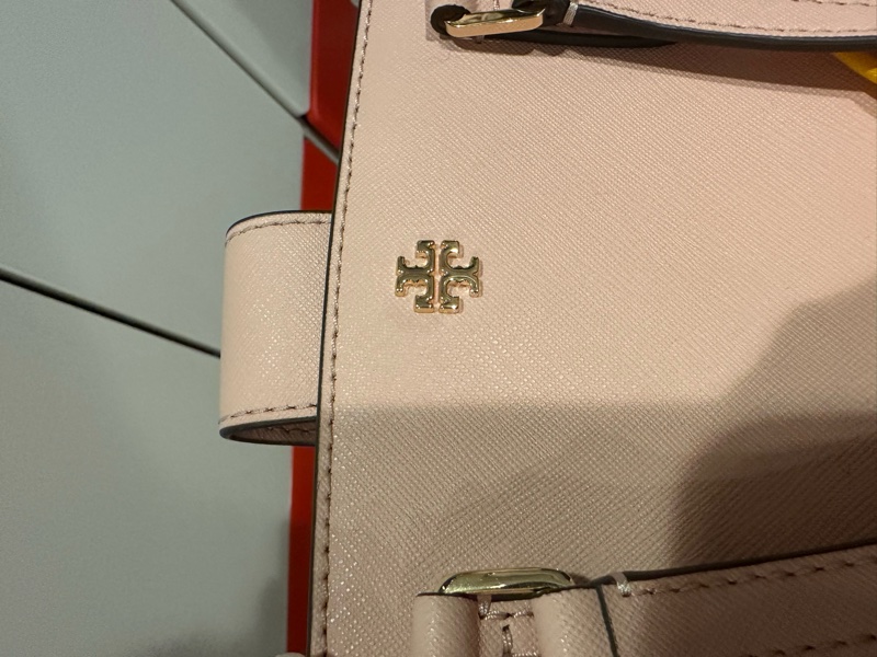 Tory Burch粉色手提包可斜背-1