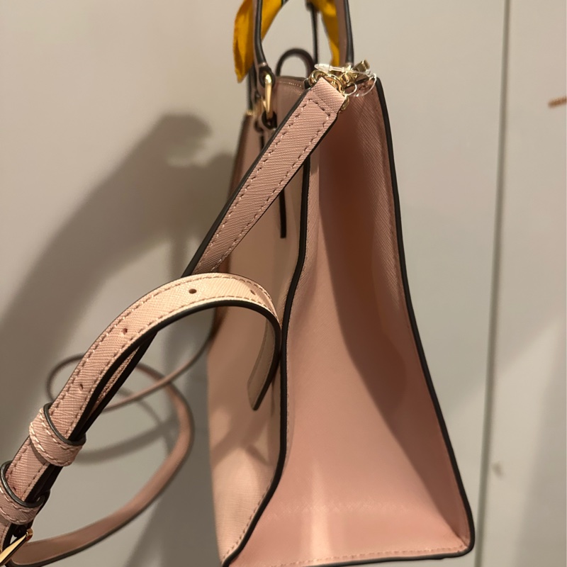 Tory Burch粉色手提包可斜背-2