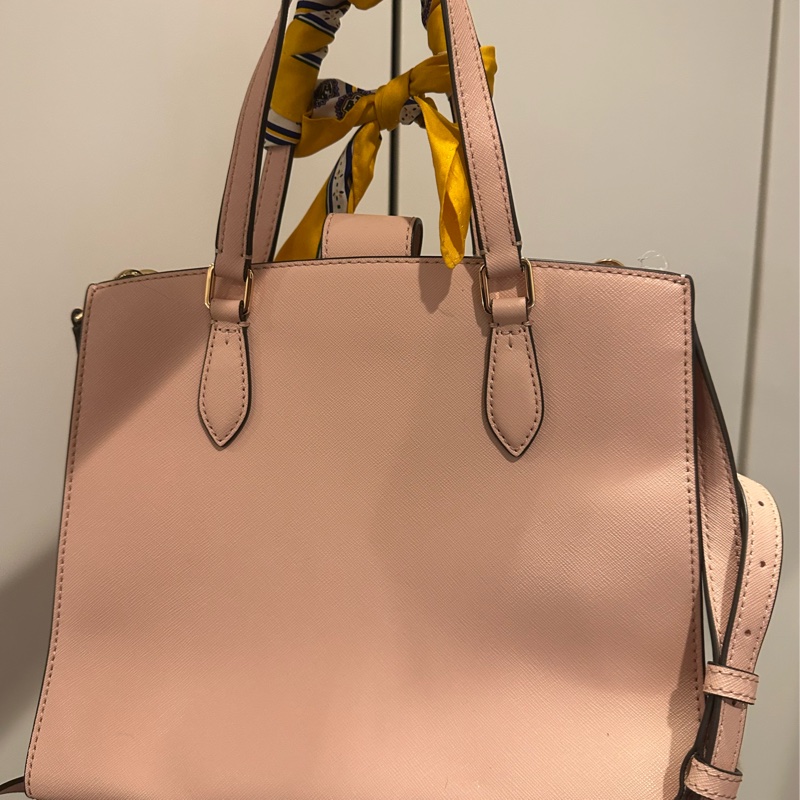 Tory Burch粉色手提包可斜背-3