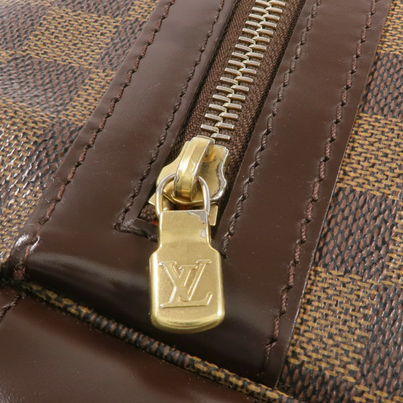 LOUIS VUITTON Damier Bastille金扣肩背袋-10