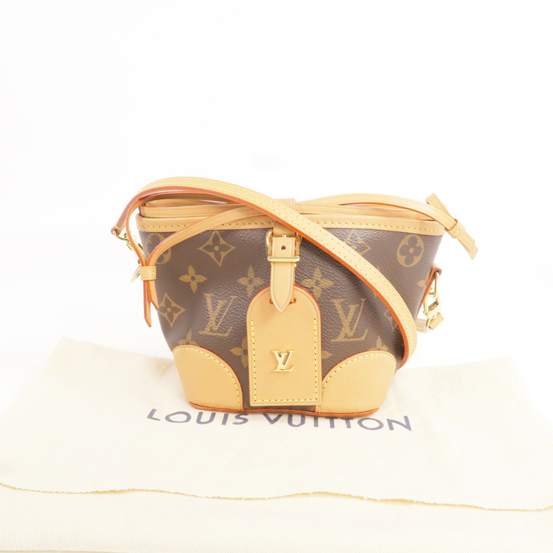 LOUIS VUITTON Monogram Noe Purse金扣肩背袋-8