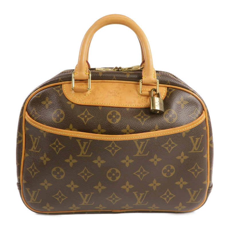 LOUIS VUITTON Monogram Trouville金扣手挽袋-0