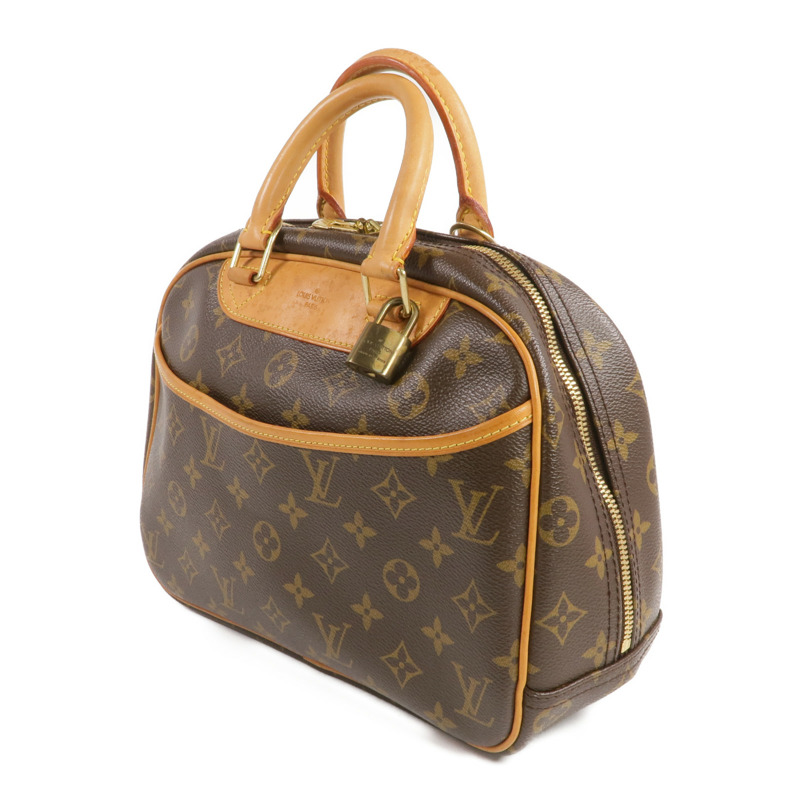 LOUIS VUITTON Monogram Trouville金扣手挽袋-1