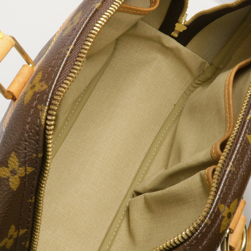 LOUIS VUITTON Monogram Trouville金扣手挽袋-4