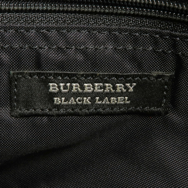 BURBERRY 尼龍Shouldere Bag銀扣肩背袋-6