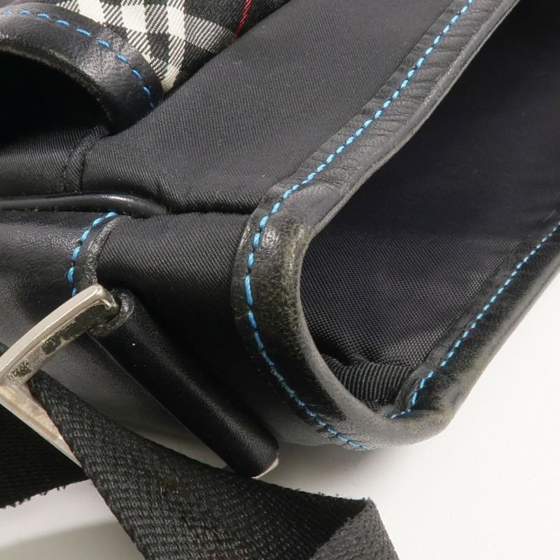 BURBERRY 尼龍Shouldere Bag銀扣肩背袋-18