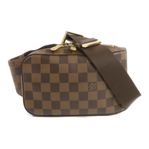 LOUIS VUITTON Damier Geronimos金扣腰包