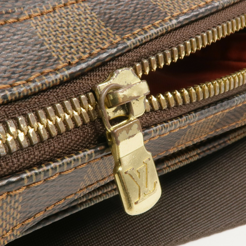 LOUIS VUITTON Damier Geronimos金扣腰包-15