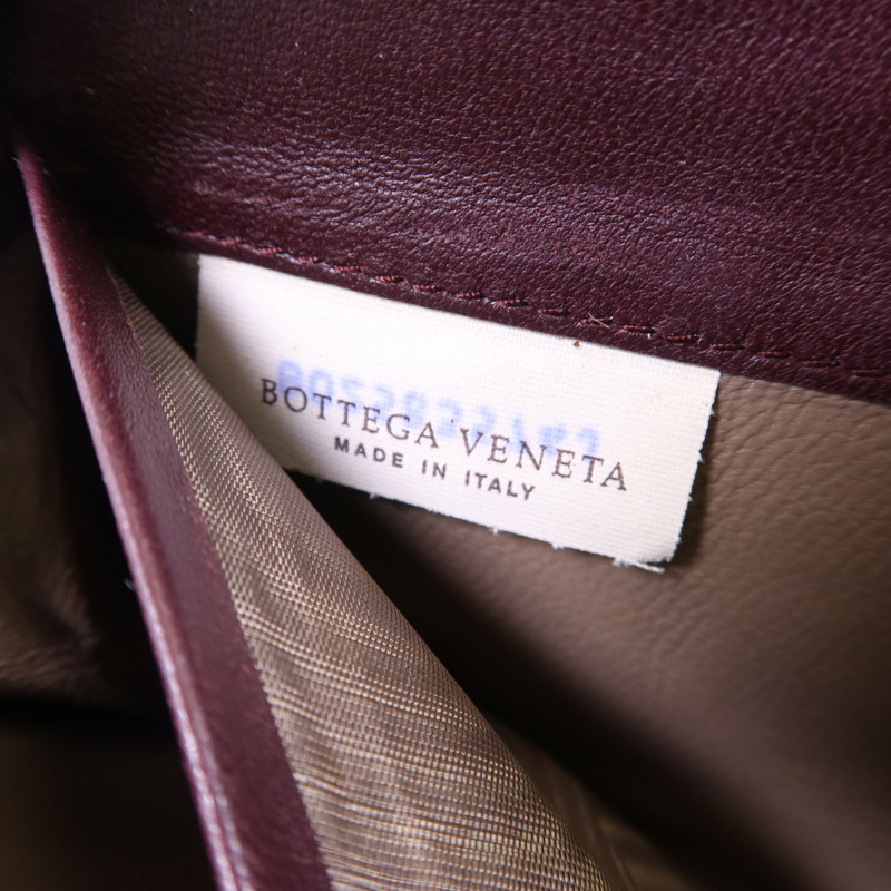 BOTTEGA VENETA 織紋皮革/天鵝絨Zip Around Wallet長錢包-6