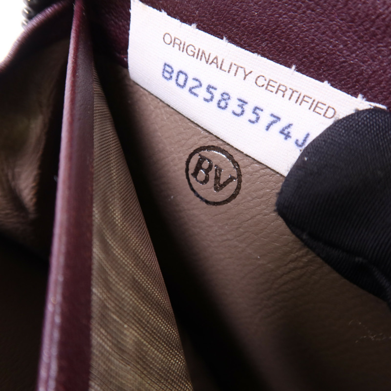 BOTTEGA VENETA 織紋皮革/天鵝絨Zip Around Wallet長錢包-8