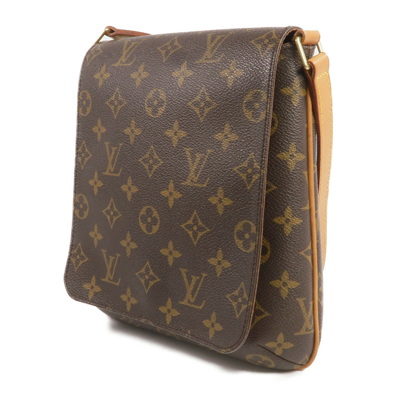 LOUIS VUITTON Monogram Musette Salsa Short金扣肩背袋-1