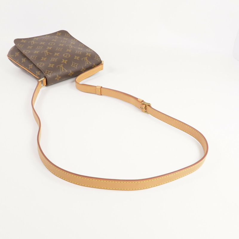 LOUIS VUITTON Monogram Musette Salsa Short金扣肩背袋-5