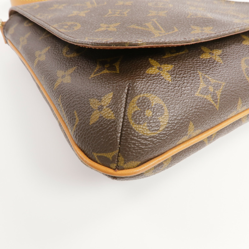 LOUIS VUITTON Monogram Musette Salsa Short金扣肩背袋-9