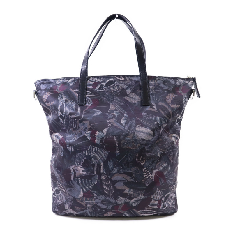 Salvatore Ferragamo 尼龍2 Way Shoulder銀扣手挽肩背兩用袋-1