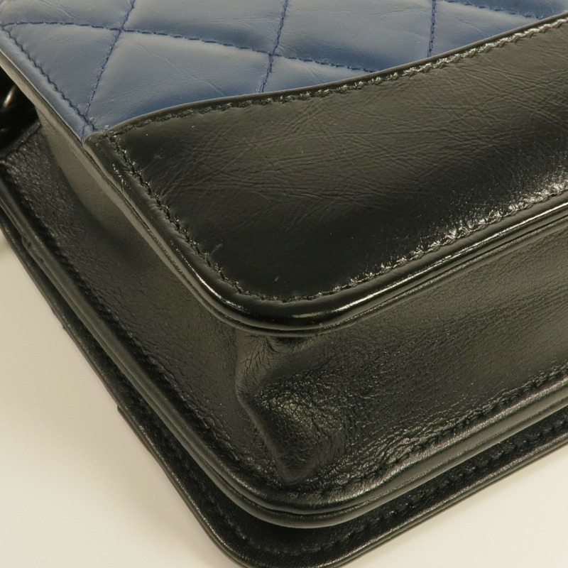 CHANEL 羊皮皮革WOC Wallet On Chain金扣鏈帶肩背袋-14