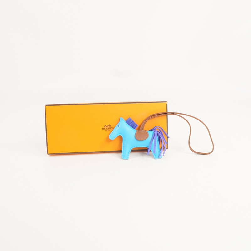 HERMES Milo皮革Rodeo PM掛飾-6