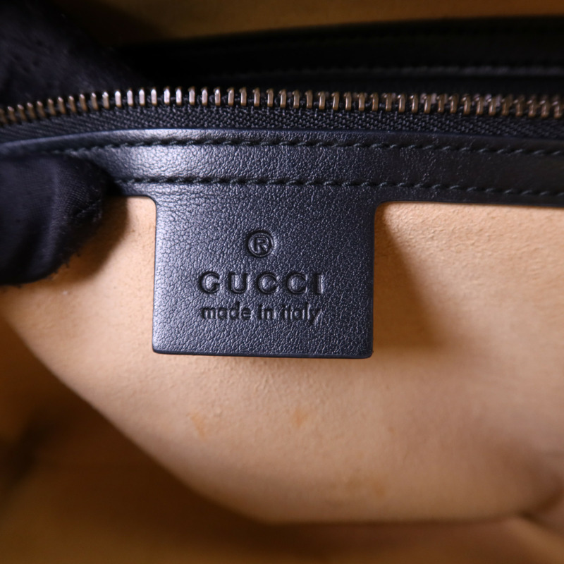 GUCCI 牛皮皮革GG Marmont金扣手挽肩背兩用袋-6