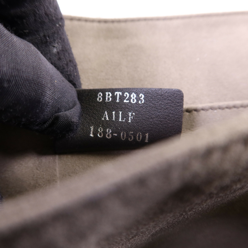 FENDI 牛皮皮革KAN I銀扣手挽肩背兩用袋-8