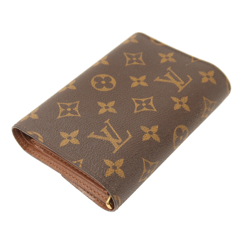LOUIS VUITTON Monogram Portefeuille Alexandra Wallet金扣錢包-3