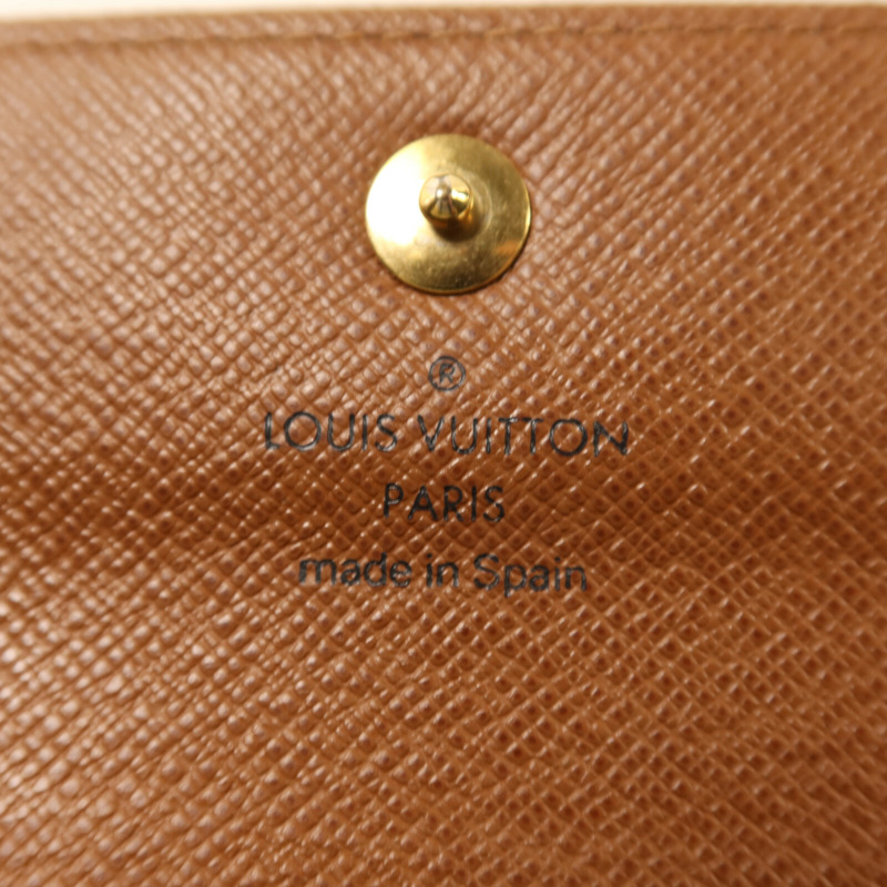 LOUIS VUITTON Monogram Portefeuille Alexandra Wallet金扣錢包-7