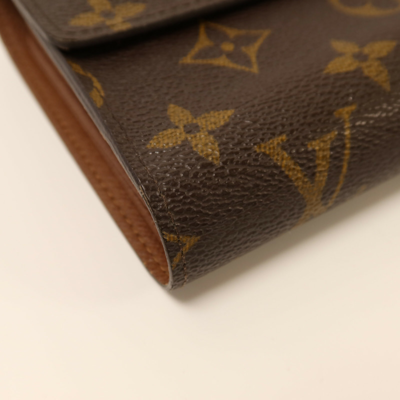 LOUIS VUITTON Monogram Portefeuille Alexandra Wallet金扣錢包-12
