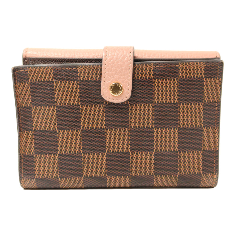 LOUIS VUITTON Damier Portefeuille Normandy Wallet金扣錢包-1