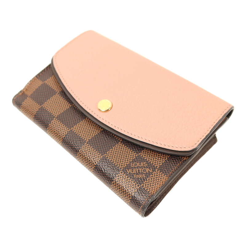 LOUIS VUITTON Damier Portefeuille Normandy Wallet金扣錢包-2