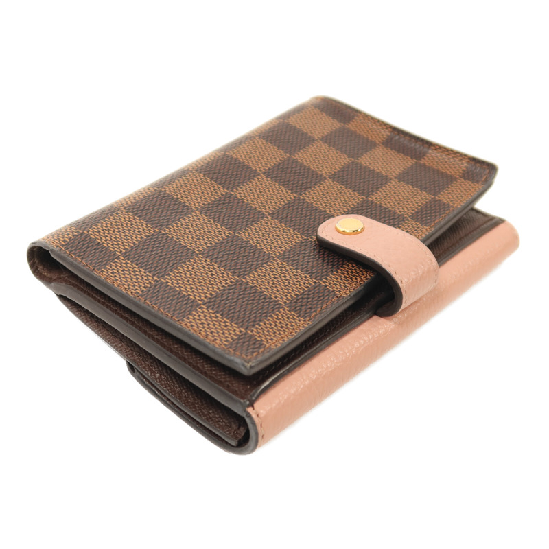 LOUIS VUITTON Damier Portefeuille Normandy Wallet金扣錢包-3
