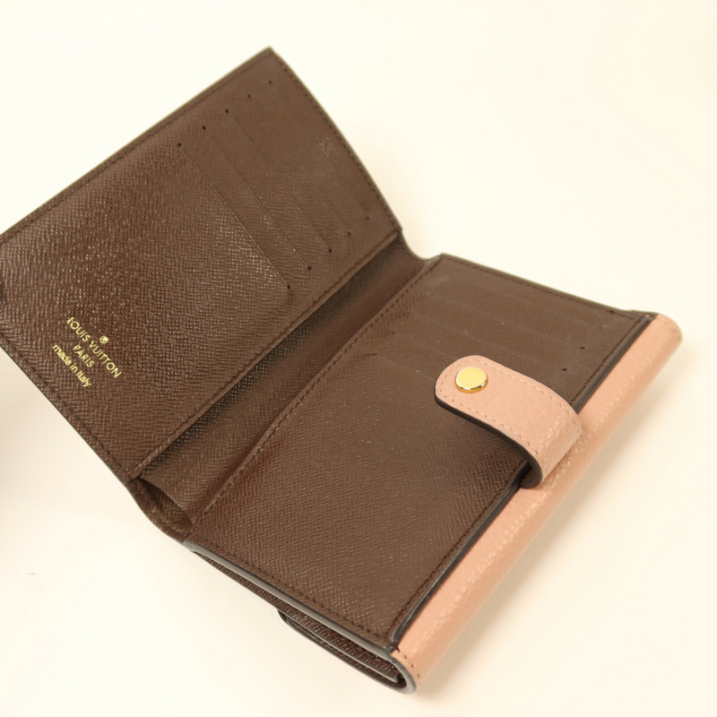 LOUIS VUITTON Damier Portefeuille Normandy Wallet金扣錢包-4