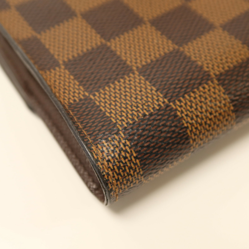 LOUIS VUITTON Damier Portefeuille Normandy Wallet金扣錢包-15