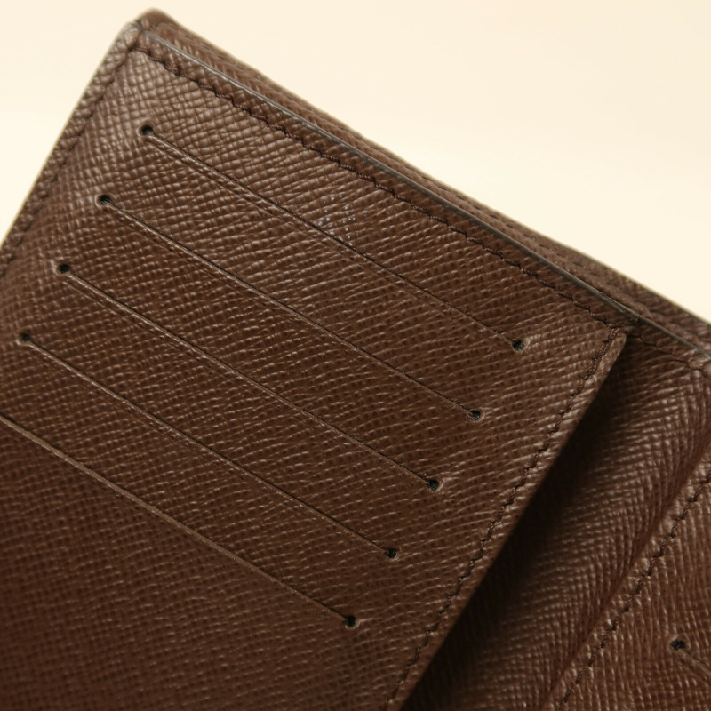 LOUIS VUITTON Damier Portefeuille Normandy Wallet金扣錢包-18