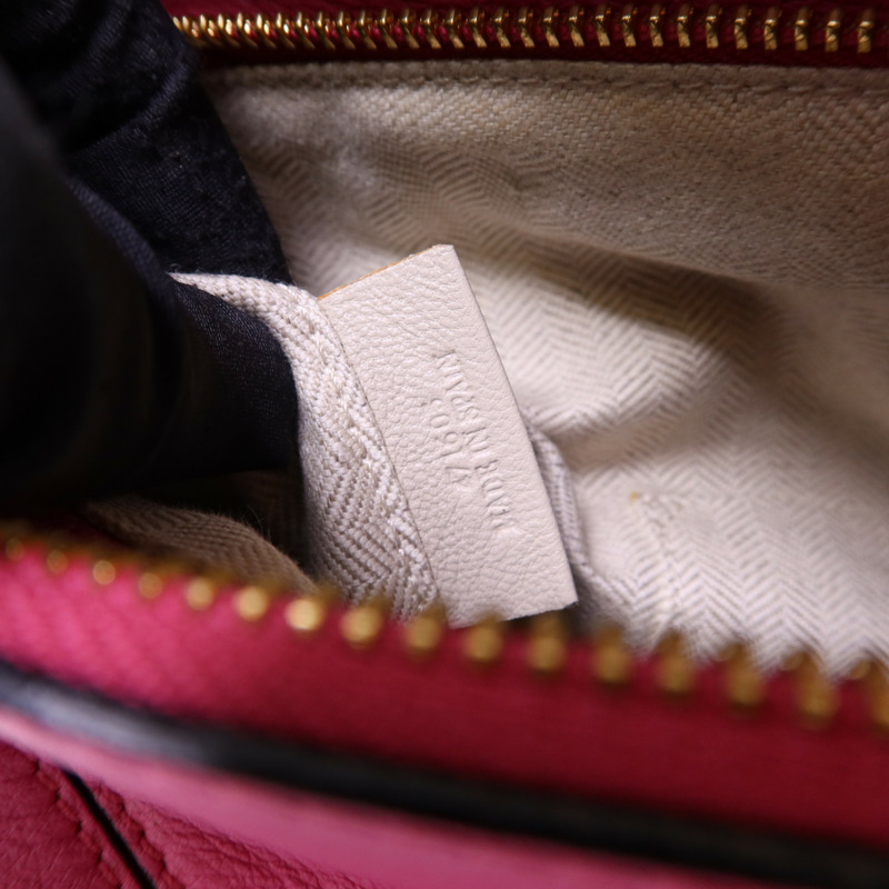 LOEWE 牛皮皮革Puzzle金扣手挽肩背兩用袋-5