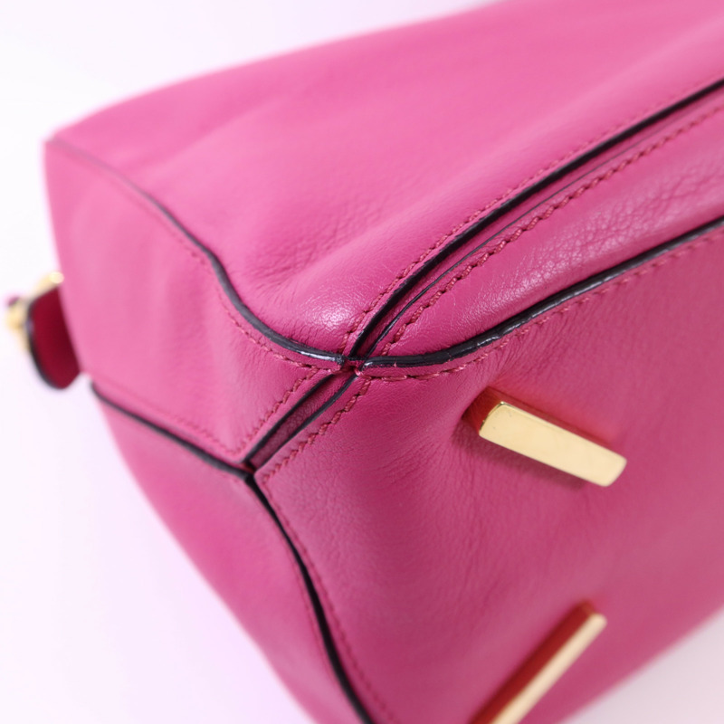 LOEWE 牛皮皮革Puzzle金扣手挽肩背兩用袋-8