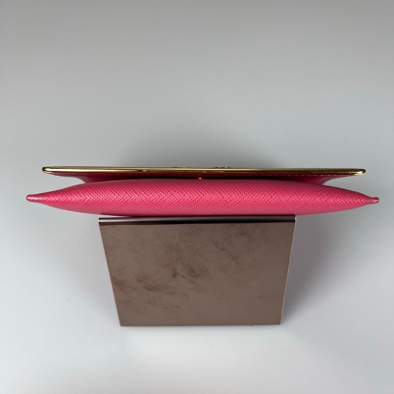 PRADA  粉色卡包-4