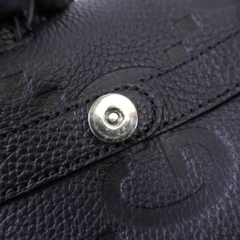 GUCCI 牛皮皮革Jumbo GG Backpack銀扣背包-9