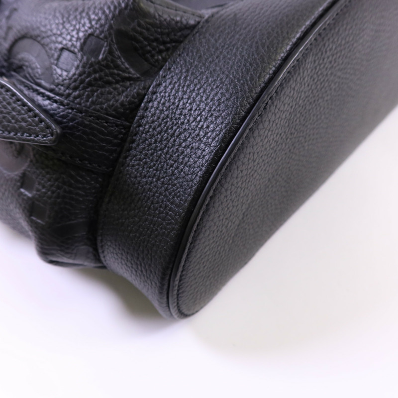 GUCCI 牛皮皮革Jumbo GG Backpack銀扣背包-12