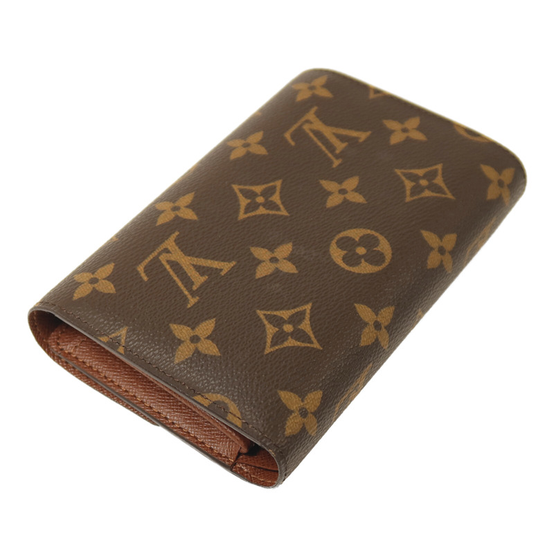LOUIS VUITTON Monogram Portefeuille Alexandra Wallet金扣錢包-3